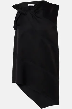 Jil Sander Top aus Satin