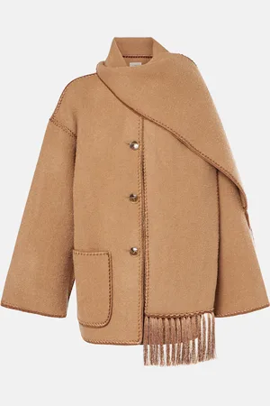 Totême Bestickte Jacke aus einem Wollgemisch
