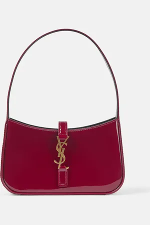 Saint Laurent Schultertasche Le 5 à 7 Mini aus Lackleder