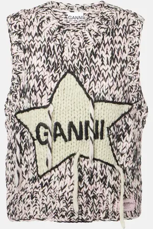 Ganni Weste aus Wolle