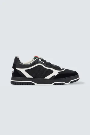 Gucci Sneakers Re-Web GG aus Canvas mit Veloursleder