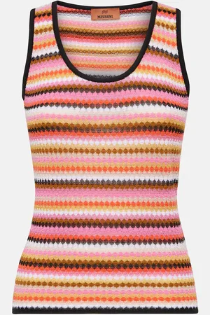 Missoni Top aus Häkelstrick