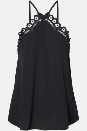Marant Etoile Besticktes Top Elva aus Crêpe