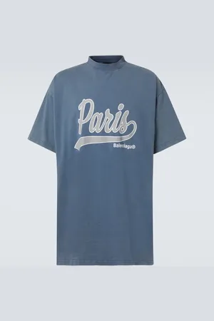 Balenciaga T-Shirt Paris aus Baumwolle