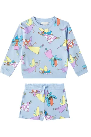 Stella McCartney Set aus Pullover und Shorts aus Baumwolle