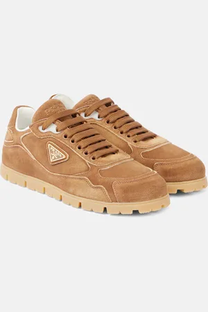 Prada Sneakers Trail aus Veloursleder