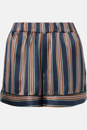 ASCENO Shorts London aus Seide