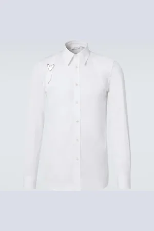 Alexander McQueen Oxford-Hemd Arrow aus Baumwollpopeline