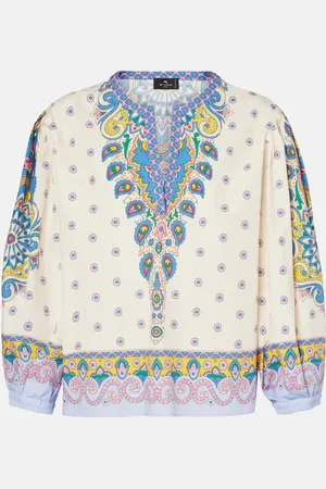 Etro Bedrucktes Top aus Baumwolle