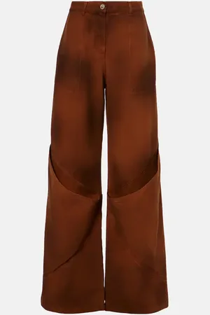 The Attico Oversize Wide-Leg Jeans