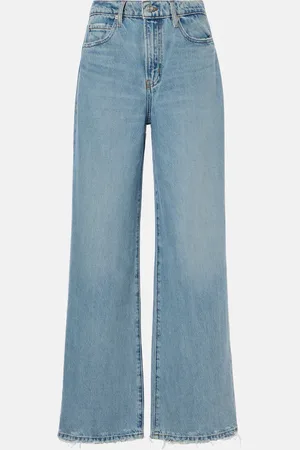 Frame High-Rise Wide-Leg Jeans Le Jane