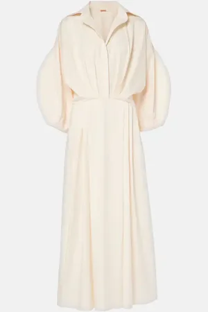 JOHANNA ORTIZ Hemdblusenkleid aus Baumwollpopeline