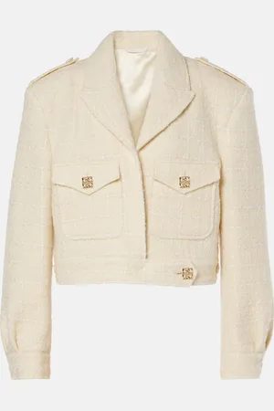 Givenchy Cropped-Jacke 4G Liquid aus Tweed