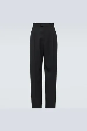 Bottega Veneta Gerade Hose aus Woll-Twill