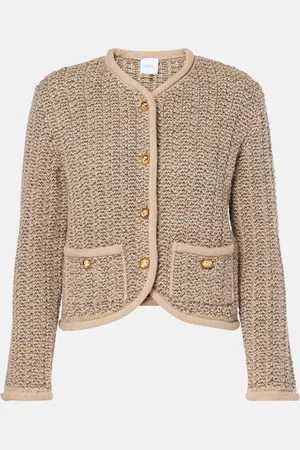 Patou Cardigan aus Wolle und Alpakawolle
