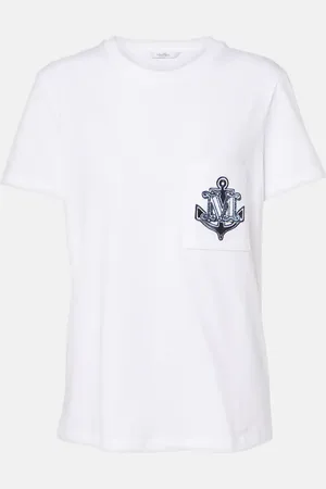 Max Mara T-Shirt Acacia aus Baumwolle
