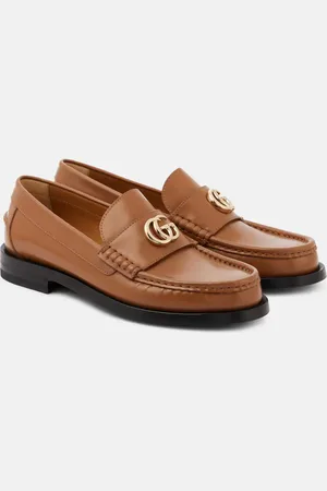 Gucci Loafers Double G aus Leder