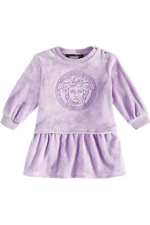 VERSACE Baby Kleid Medusa aus Samt