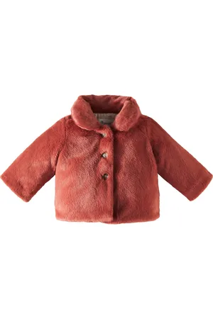BONPOINT Baby Mantel Douceur aus Faux Fur