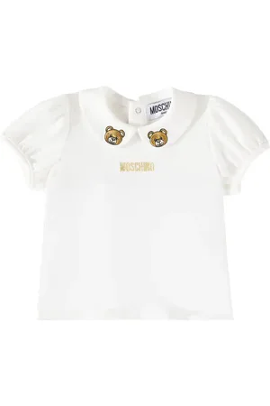Moschino Baby Top aus einem Baumwollgemisch