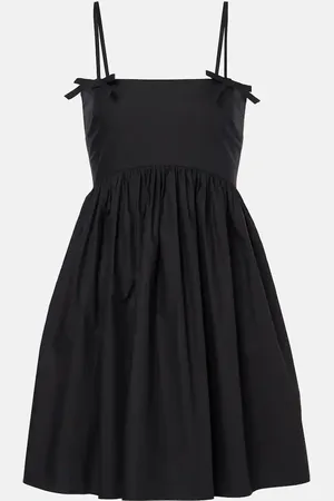 Ganni Minikleid aus Baumwolle