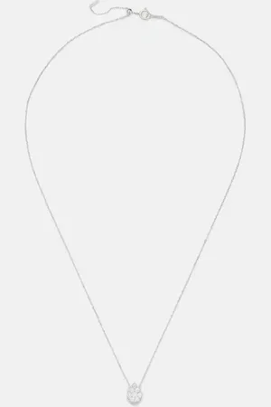 PERSÉE Persée Halskette Floating aus 18kt Weißgold mit Diamanten
