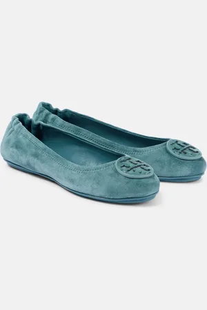 Tory Burch Ballerinas Minnie aus Veloursleder