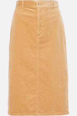 Ralph Lauren Bleistiftrock aus Baumwoll-Cord