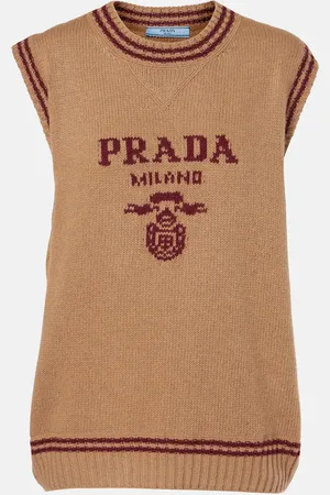 Prada Pullunder aus Wolle und Kaschmir