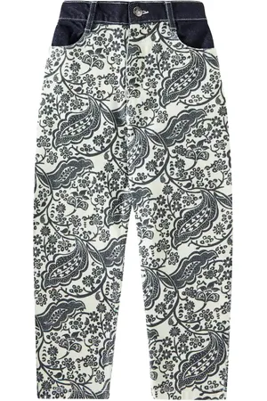 The New Society Gerade Hose Jaipur aus Baumwolle