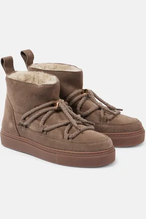 INUIKII Schneestiefel Classic Low aus Veloursleder