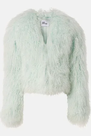 Self-Portrait Jacke aus Shearling