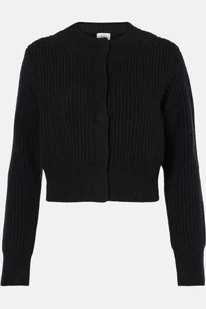 Erdem Cropped-Cardigan aus Wolle und Kaschmir