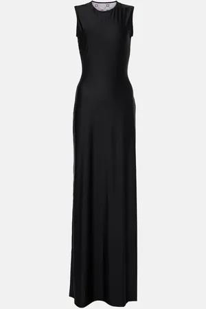Marine Serre Maxikleid aus Jersey
