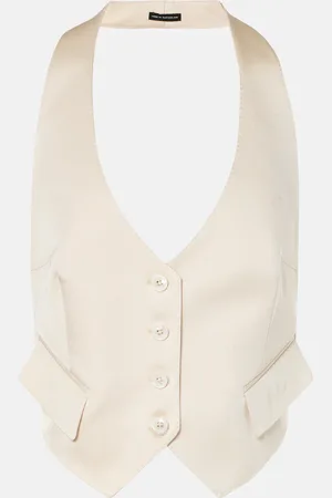 Tom Ford Weste aus Seide und Wolle