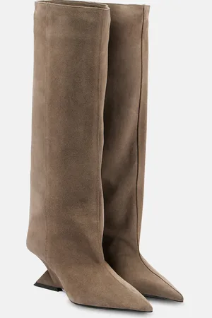 The Attico Stiefel Cheope aus Veloursleder