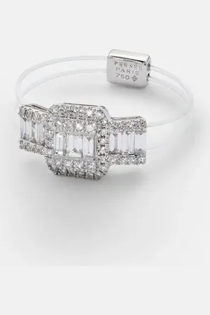 PERSÉE Persée Ring Floating aus 18kt Weißgold mit Diamanten