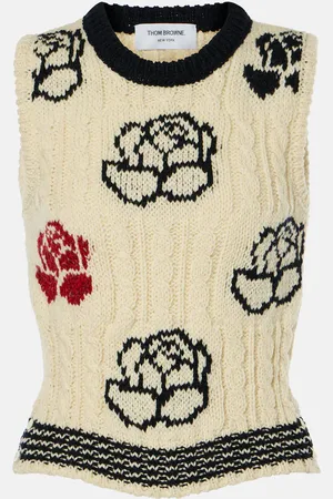 Thom Browne Pullunder aus Wolle und Mohair