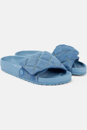 Birkenstock Pantoletten Sylt aus Denim