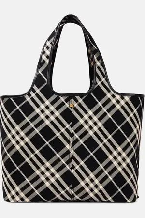 Burberry Tote Check Medium aus Canvas