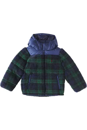 Ralph Lauren Daunenjacke aus Teddyfleece
