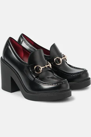 Gucci Loafer-Pumps Horsebit aus Leder