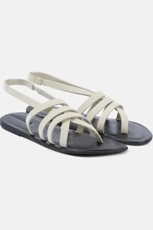 The Row Slingback-Sandalen Line aus Leder