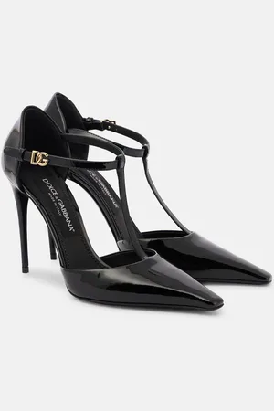 Dolce & Gabbana Pumps DG aus Lackleder
