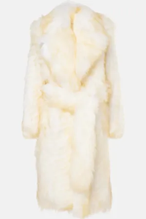 JACQUES WEI Mantel aus Shearling