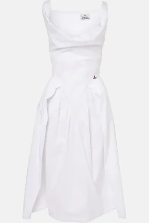 Vivienne Westwood Midikleid Sunday aus Baumwolle