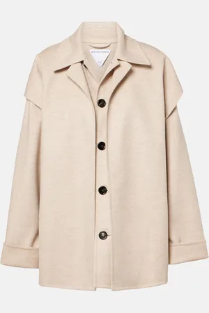 Bottega Veneta Carcoat aus Wolle und Kaschmir