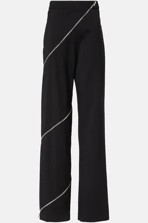Alaïa Alaïa Weite Hose Spiral aus Baumwolle