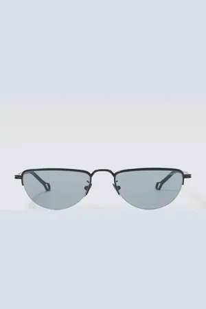 Giorgio Armani Runde Sonnenbrille Matt