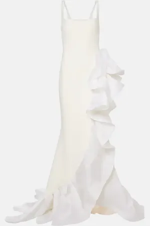 Safiyaa Robe Yana aus Crêpe und Organza